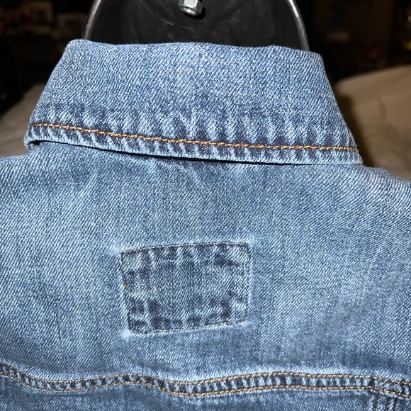 Abercrombie & Fitch Raw Hem Jean Jacket - Picture 7 of 11